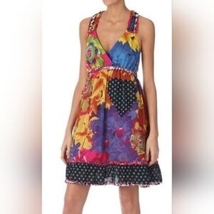 Christian La Croix for Desigual Colorful Sundress, VGUC, Size M